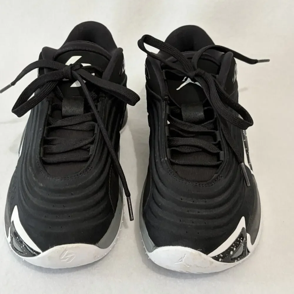 Jordan Nike Luka 3 Air Black White Basketball Shoes Mens Size 7.5 Mid Top